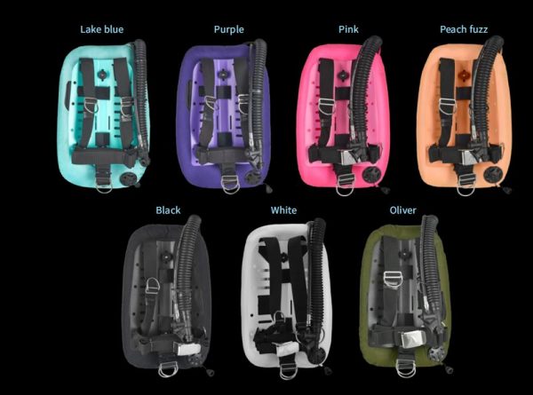 AKUANA Sonic 20/30lb single tank BCD set - Carbon Backplate - Image 13