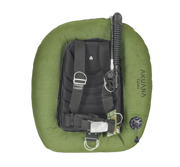 Tales 50 lbs double tank BCD set