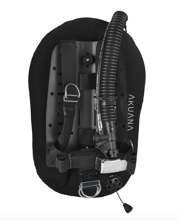 Seal 25/30 lbs Carbon single tank BCD set