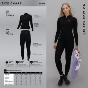 Gull Black Edition 3mm SCS Topper Women's