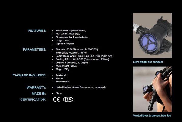 AKUANA OW regulator package (F4 + FN3) - Image 3
