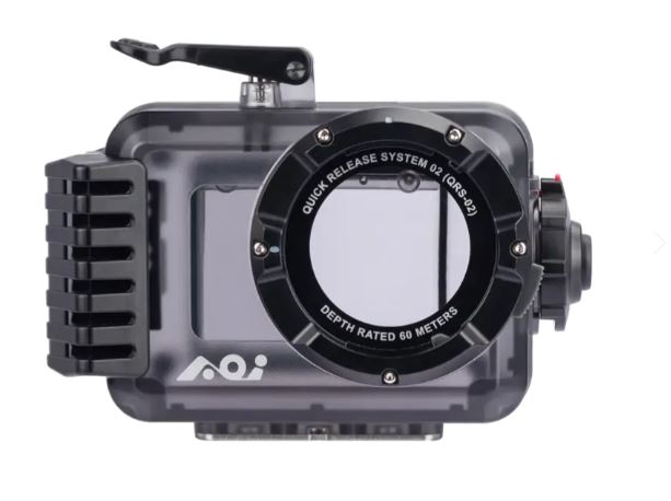 AOI Underwater Universal Housing for Action Cameras - Black Color - Image 3