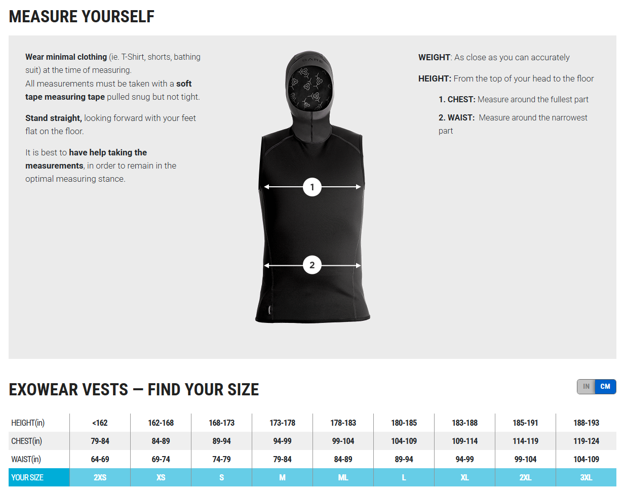 Bare ExoWear Hooded Vest - Image 10